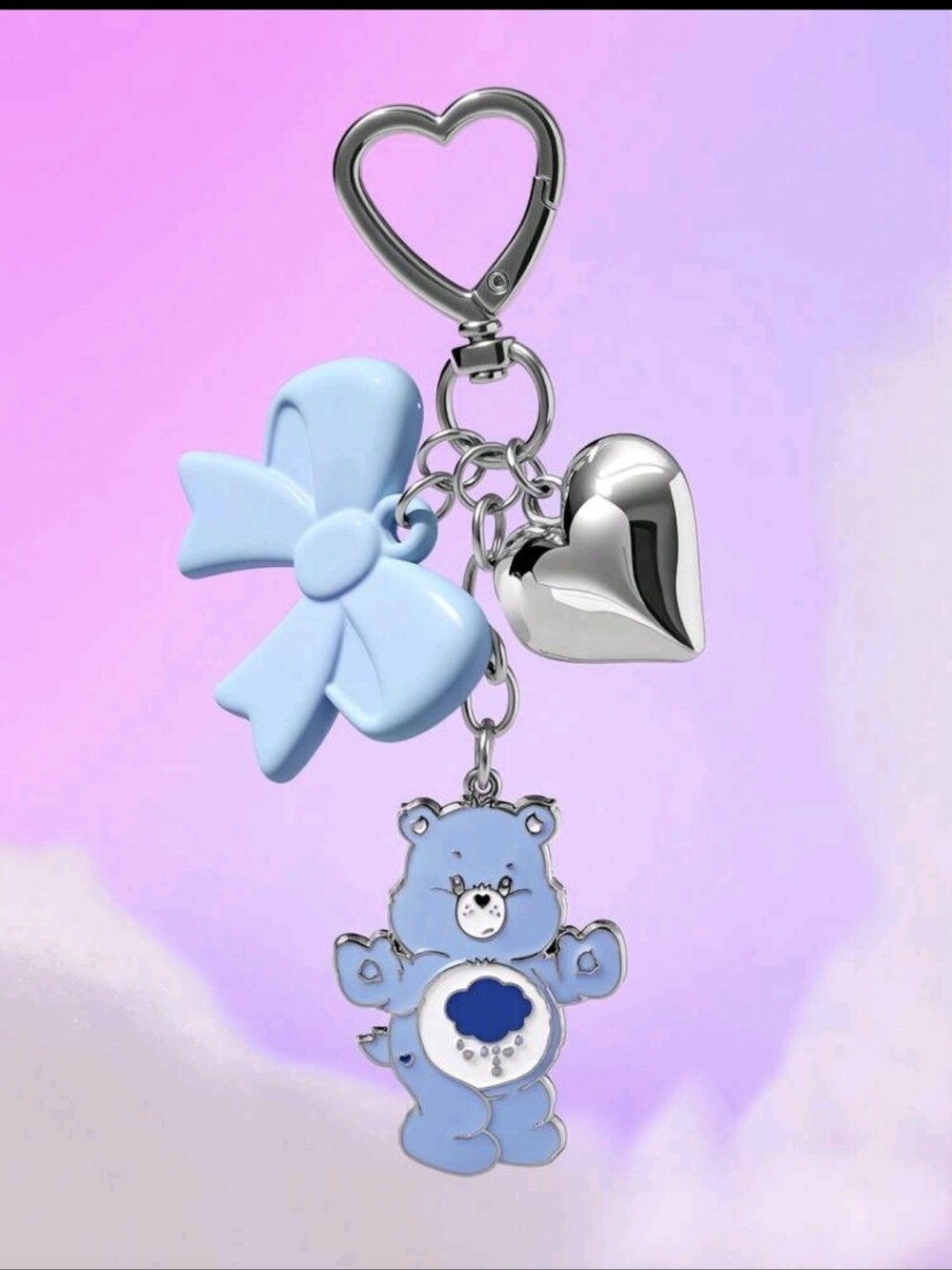 Care Bears Bag Charm/ Keychain NEW